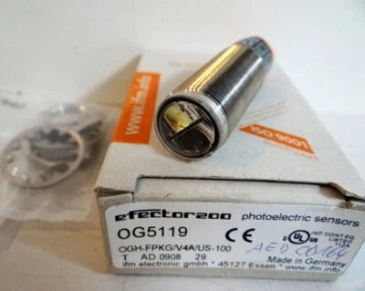 1PC  IFM OG5119 Photoelectric Switch Sensor OG5119 In Box Free Shipping