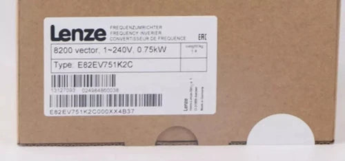 1 PC E82EV751_2C  LENZE E82EV751K2C 8200 Vector 0.75kW INVERTER