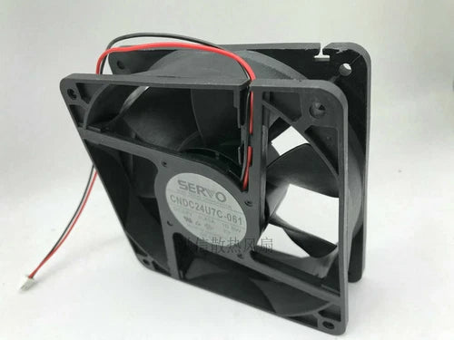 1 PCS   Fan 10.8W 12CM 12038 2 pin  CNDC24U7C-061 DC 24V 0.45A