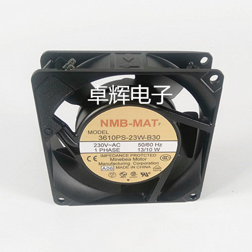 1 PCS NMB Fan 3610PS-23T-B30 230V AC 13/10W 92*92*25MM Aluminum frame fan