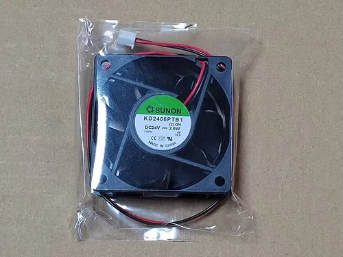 1PC  double ball inverter server fan  KD2406PTB1 24V 0.11A 2.6W 5200RPM 6025 6cm
