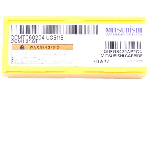 MITSUBISHI CCMT060204 UC5115 Carbide Inserts CNC