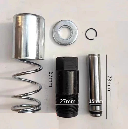 1 Set 3T Jack Spare Parts  Jack Plunger Kit With Spring Horizontal Double Pump