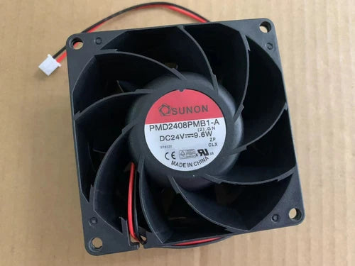 1PC  80x80x38mm 8cm 2-wire Converter Cooling Fan  PMD2408PMB1-A DC 24V 9.6W 8038