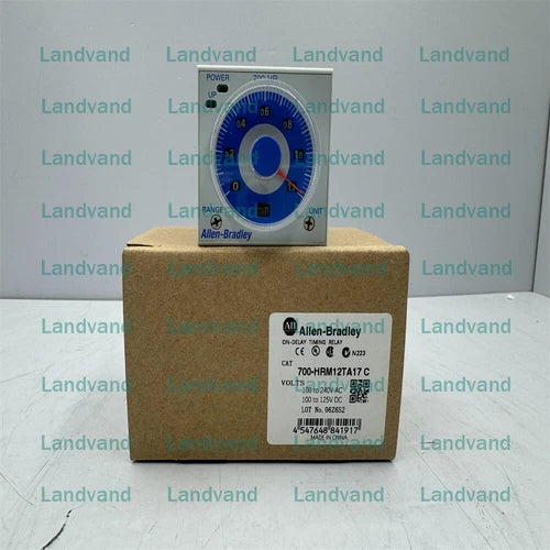 Allen Bradley 700-HRM12TA17 On-Delay Timing Relay 100-240VAC 100-125VDC C #P