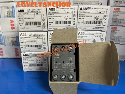 1PC   Non-fusible Switch Diconnector OT40FT3 40A 1SCA104940R1001