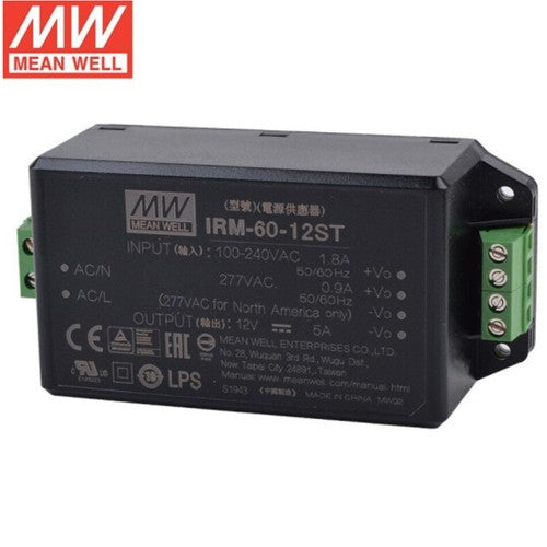 Mean Well IRM-60-ST switching power supply 5V12V24V48 terminal type 60W module