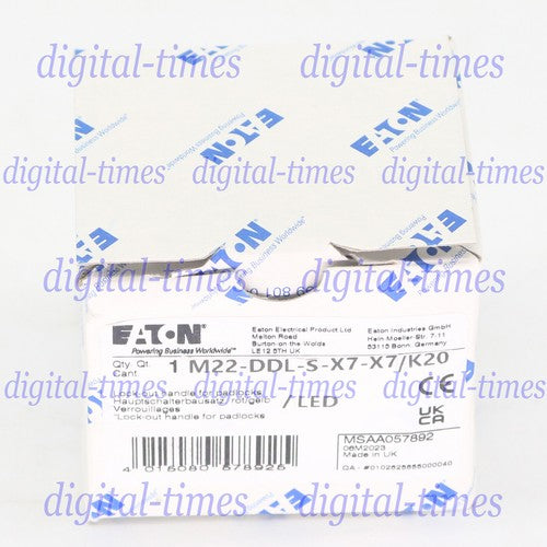 1PC  Two button Eaton moeller M22-DDL-S-X7/X7/K20/LED 24V Free shipping#LJ