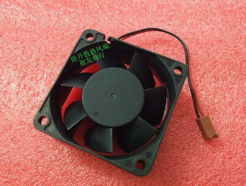UTEC 6025 AT6025L-12H2B DC12V 160mA 60*60*25MM 4500RPM 2 wire dual ball fan