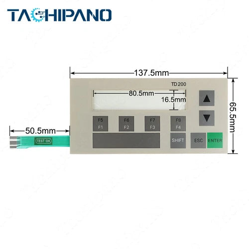 1SET  6ES7272-0AA30-0YA1 TD200 Case with Membrane Keypad Switch Plastic Housing