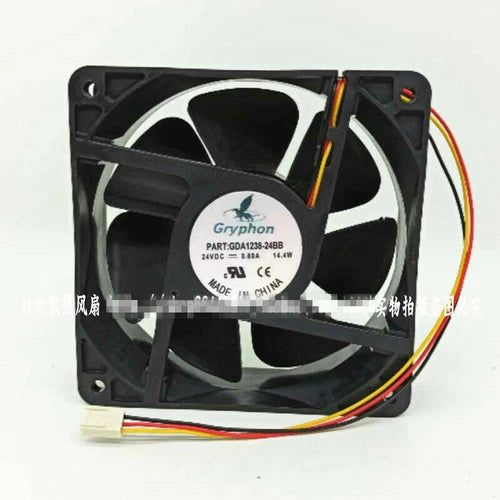 1PC   inverter cooling fan GDA1238-24BB 24V 0.60A 14.4W 12CM 12038