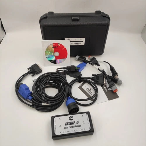 1x Inline6 Data Link Adapter inline 6 Heavy Duty Scanner insite 8.7 For Cummins