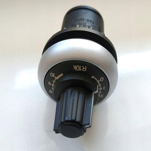 EATON M22-R10K Potentiometer 22mm Diameter 10,000 Ohm Resistance Silver BezelKD