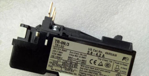 1PC  Thermal Overload Relay    TR-ON/3 2.8-4.2A  TRON/3