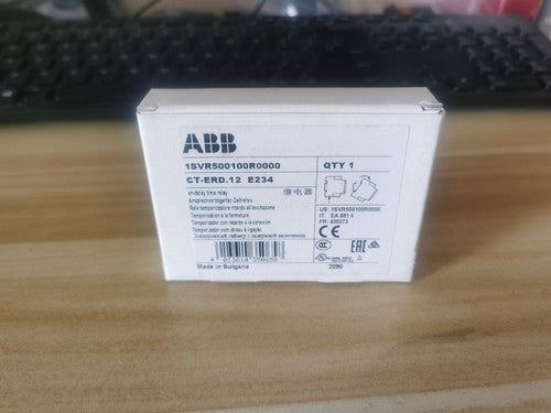 1PCS ABB CT-ERD.12 E234 1SVR500100R0000 Time Relay 0.05s-100h In Box