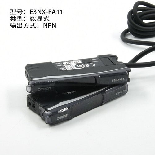 1pc Omron E3NX-FA11 2M Dual Digital Display Fiber Amplifier Infrared Sensor