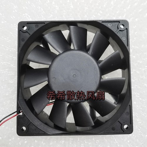 1 pcs RUNDA Fan RD1238B24VH-S DC24V 1.90A 12038 12cm 2 wire cooling fan