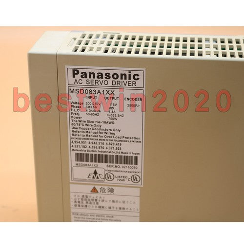 For Panasonic MSD083A1XX  AC Servo Driver Free Shipping