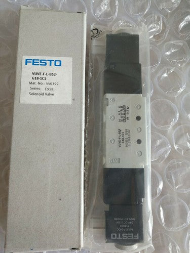 1 pcs FESTO VUVE-F-L-B52-G18-1C1 550392 Solenoid valve