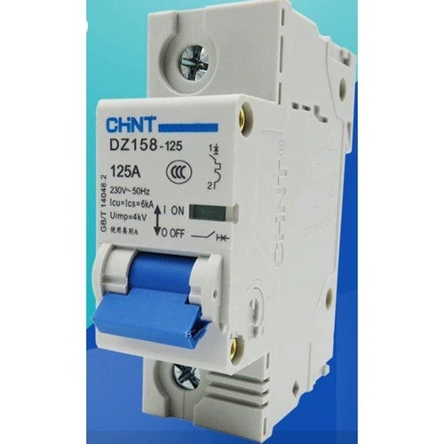 1pc   Moulded Case Circuit Breaker   DZ158-125 1P 125A