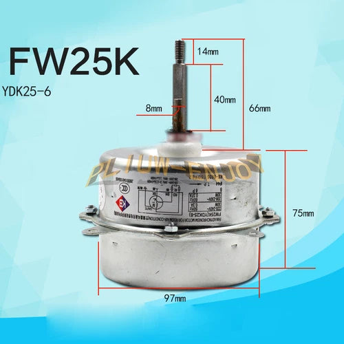 1PC  air conditioner motor FW25K YDK25-6