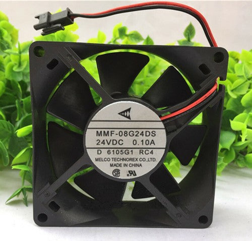 MMF-08G24DS-RC4 DC24V 0.10A 8025 8CM 2 lines Mitsubishi inverter fan