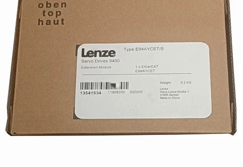 1 PC E94AYCET/S  LENZE E94AYCET/S Extension Module