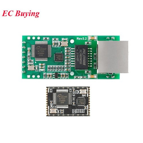 FS100P Serial to Ethernet Converter Module USR-TCP232-T2 Tiny UART TTL to RJ45