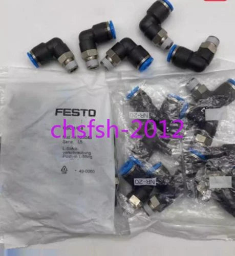 3 PCS   Quick Insert Screw Union L-shaped QSL-1/8-6 153046