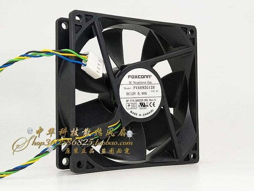 HP 727135-001 Z230 Workstation Case Fan FoxConn PVA092G12H-P16-AE 9225 12V 0.4A