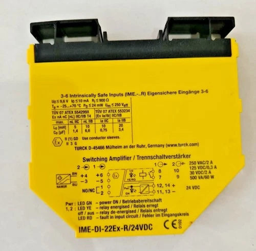 IME-DI-22EX-R  TURCK IME-DI-22EX-R/24VDC 7541191 Safety Module