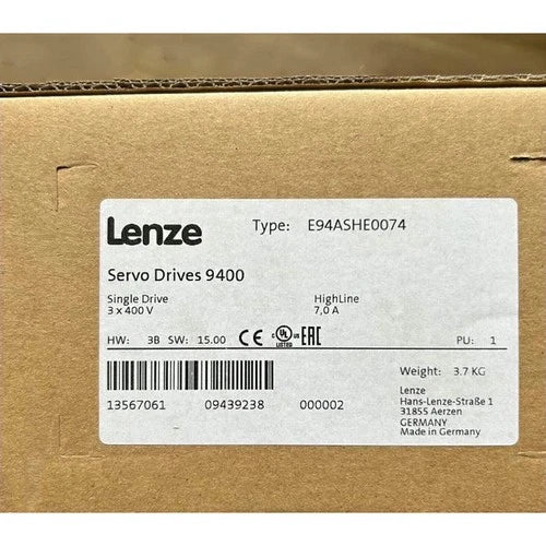 E94ASHE0074 IPCS  Sealed Lenze Servo Drives E94ASHE0074
