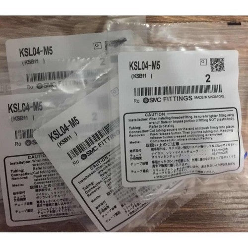 1Bag/2pcs  SMC KSL04-M5 High-speed rotary joint Free shipping