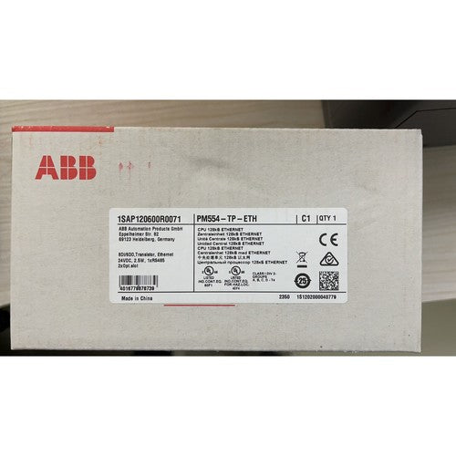 one  Abb PM554-TP-ETH 1SAP120600R0071 plc module spot stock