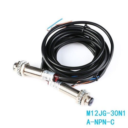 M12 Laser Photoelectric Switch M12JG-30N1 DC 20 meters Distance Normally Closed