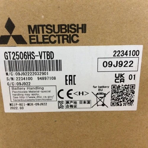 GT2506HS-VTBD  MITSUBISHI GT2506HSVTBD HMI Touch Screen