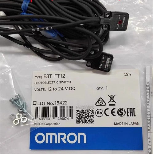 1pc  Omron E3T-FT12 2M Photoelectric Switch Sensor