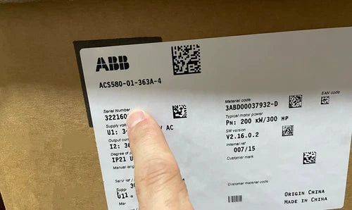 1PC  ABB ACS580-01-363A-4 200KW Inverter  UPS or