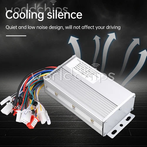 48V60V64V72V 1000W 1500W DC Motor Speed Control Dual-Mode Brushless Controller
