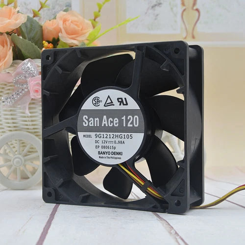 1pcs  pwm fan 9G1212HG105 12CM 12V 0.98A 12038