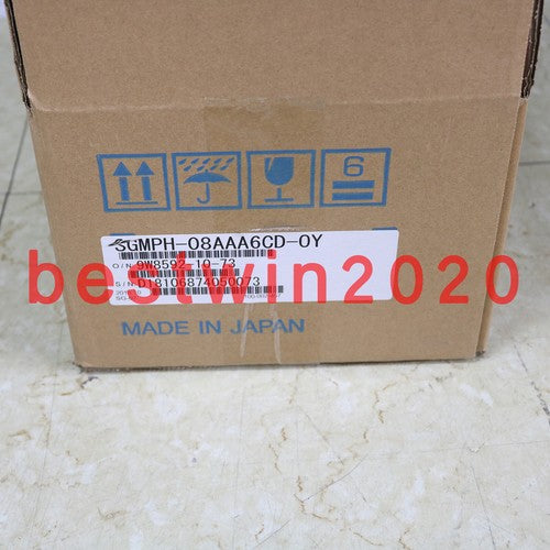 one  Yaskawa SGMPH-08AAA6CD-OY servo Motor in box Fast Delivery