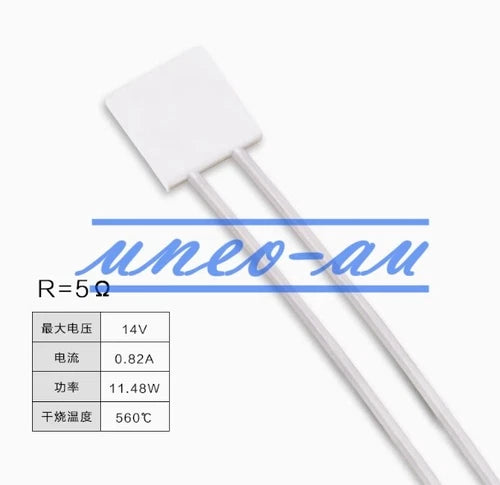 10X Mini High Temperature Ceramic Heater Dry-fired MCH Heater 10*10mm XH-RP1010