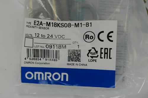 Omron E2A-M18KS08-M1-B1 Proximity Sensor  One Free Shipping E2AM18KS08M1B1 #P