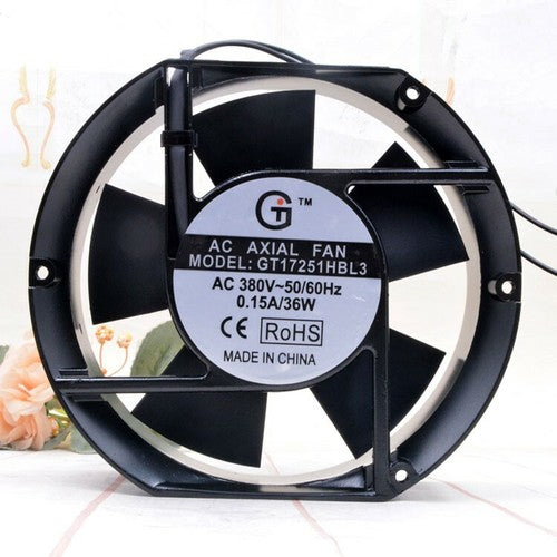 Axial Fan GT17251HBL3 380V 36W 17251 17cm Inverter Cabinet Cooling Fan