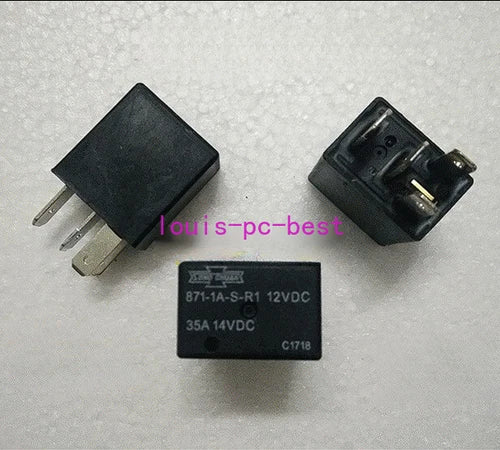 QTY:2 for  Power Relay 4Pin 35A   871-1A-S-R1 12VDC