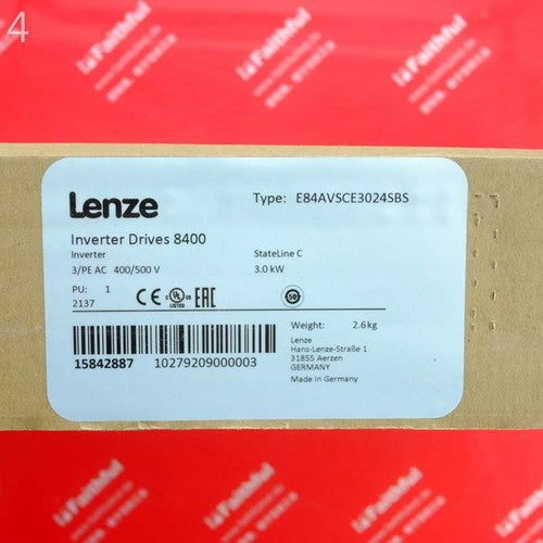 1pcs  for LENZE Inverter E84AVSCE3024SBS Fast Delivery