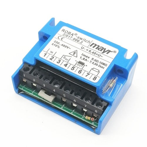 1pc Mayr ROBA -switch 2/017.000.2 230..400V~ 1.8A- 10MΩ Brake Rectifier