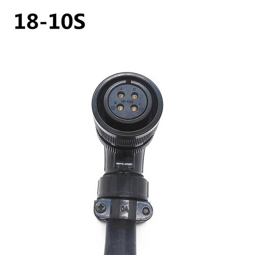 Mitsubishi Servo Motor 4-pin Ation Plug MR-PWCNS4 Connector 18-10S Elbow
