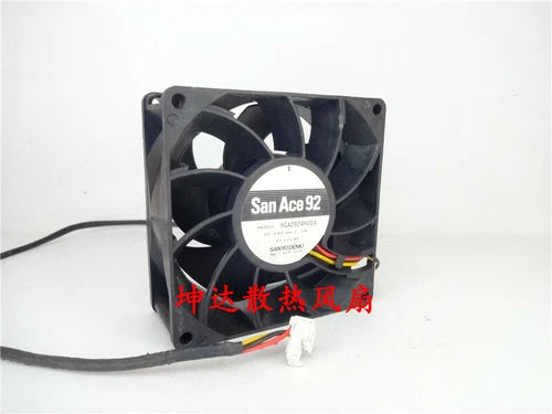 Qty:1pc chassis fan 9GA0924H104 9038 9 cm 24V 1.1A