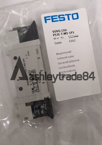 1PC  solenoid valve VUVG-L10-P53E-T-M5-1P3 566460